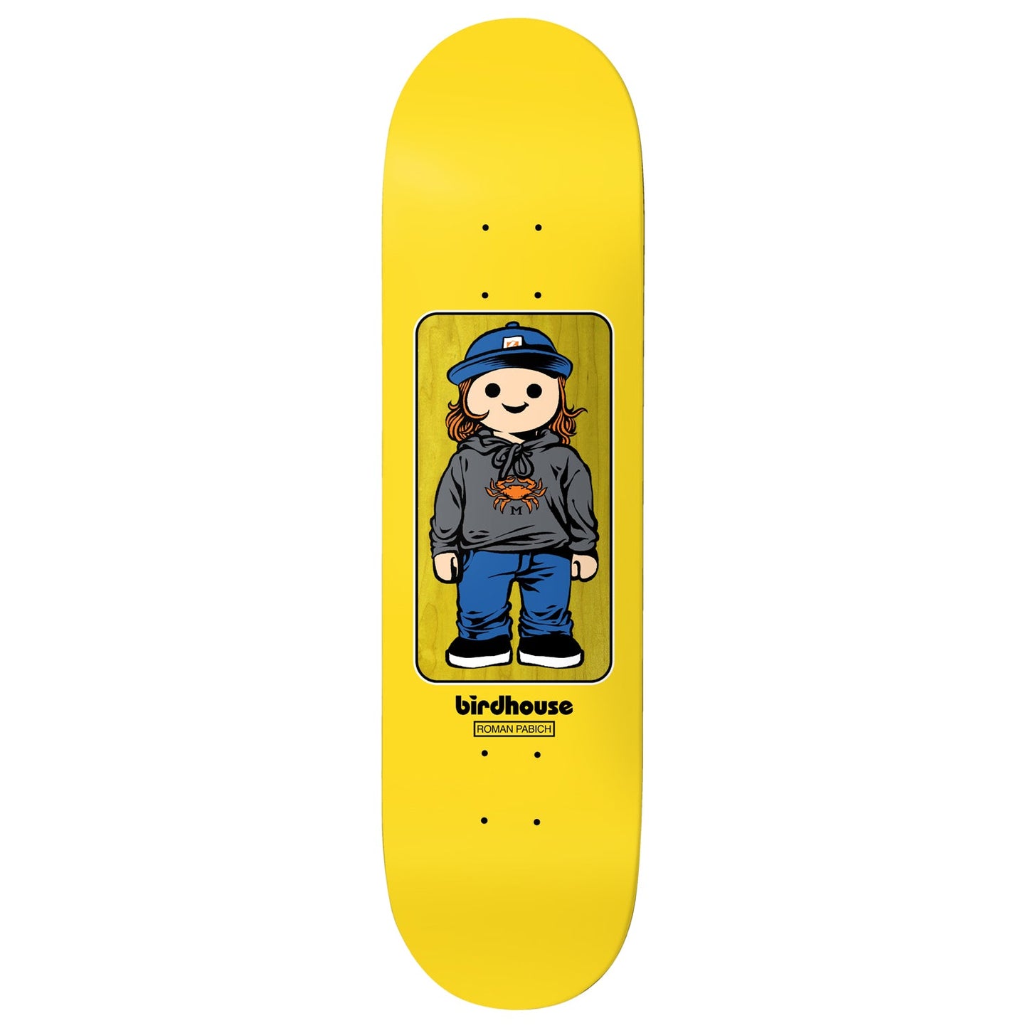 Birdhouse Skateboard Deck Roman Pabich Toy Box 8.5" x 31.75"