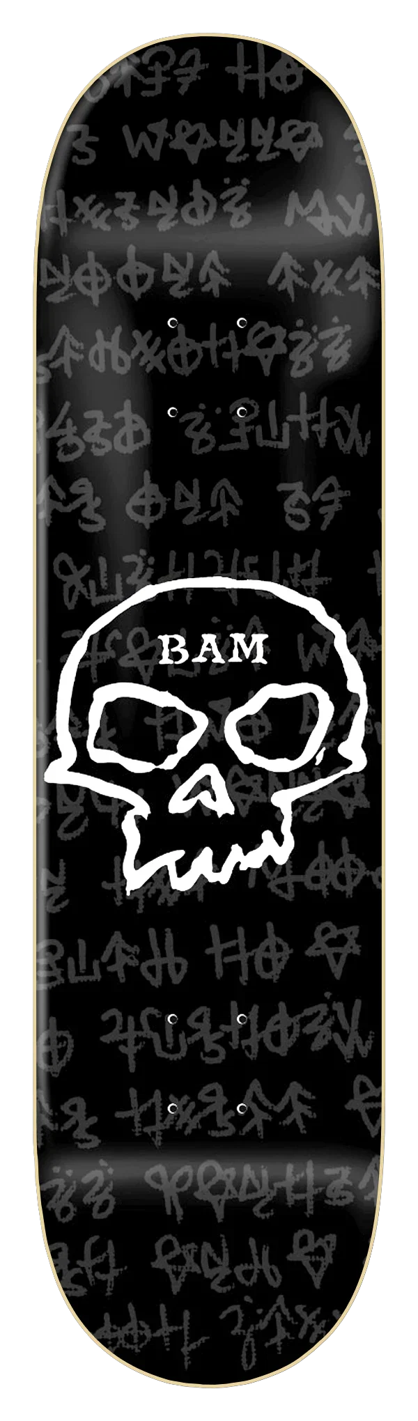 Zero Bam Strigoi Skull Skateboard Deck - 8.25″