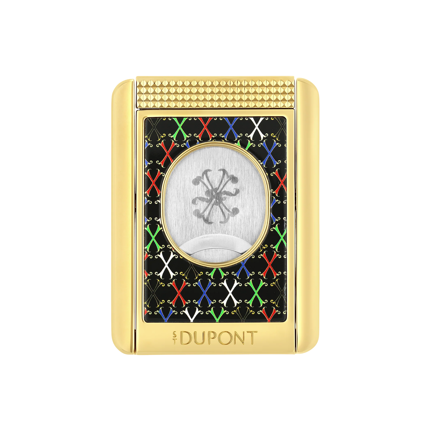 S.T. Dupont Fuente Multicolor Lacquered Cigar Cutter/Stand 003460F