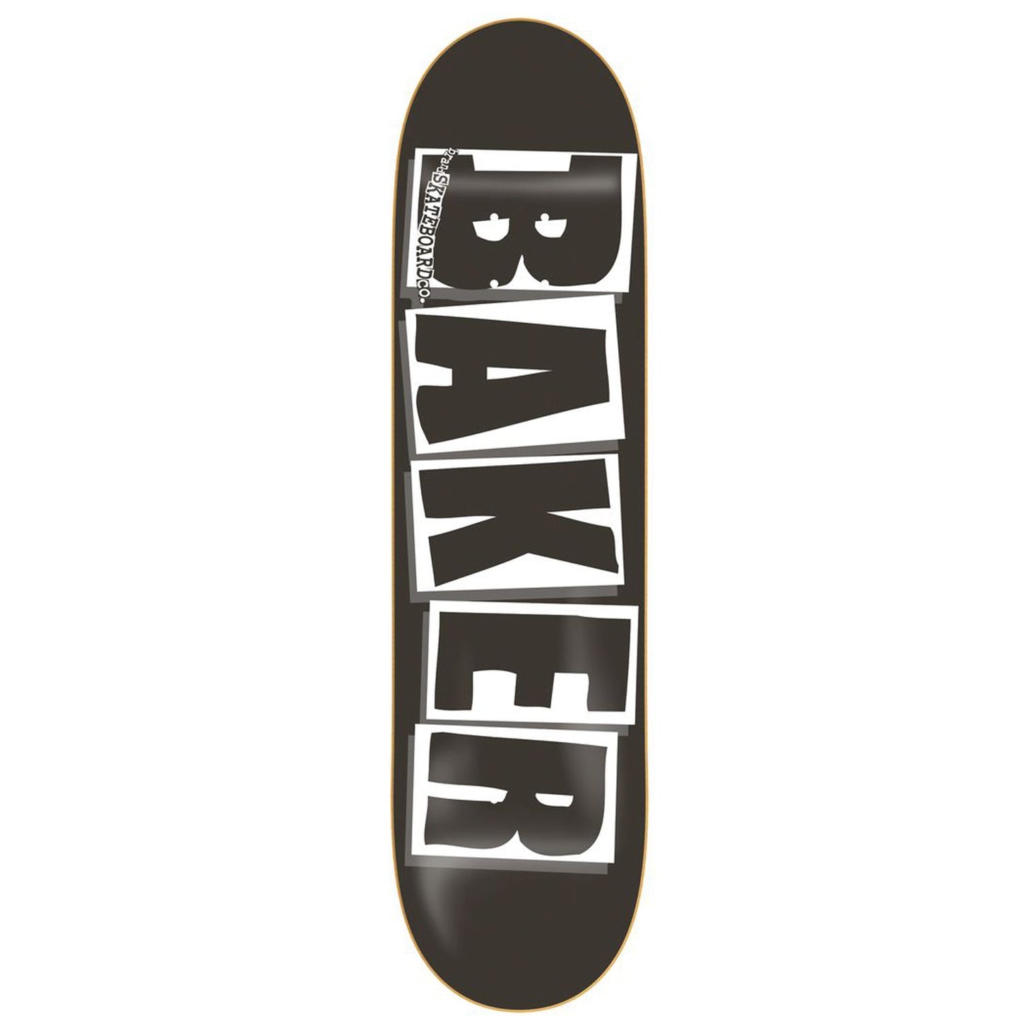 Baker Deck LOGO BLACK/WHITE 8.0"