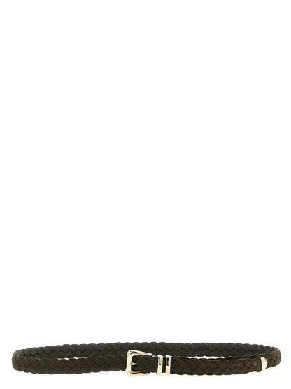Brunello Cucinelli Brown Bull Skin Belt