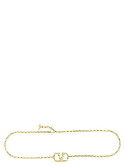 Valentino Garavani Gold Brass Belt
