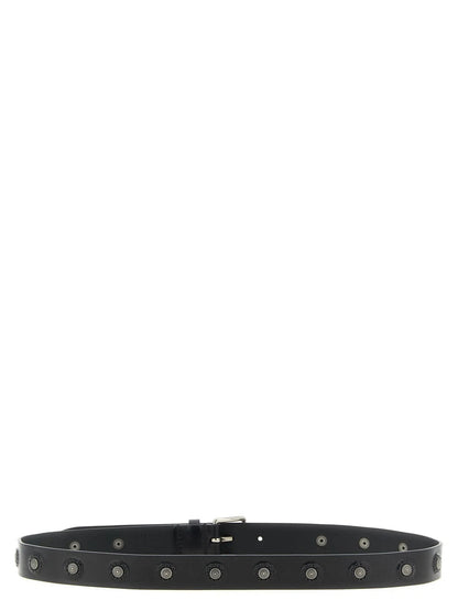Lemaire Black Calfskin Regular Belt