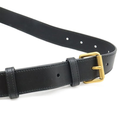 Gucci GG Marmont Belt Bag Body Waist Pouch Quilted Leather Black