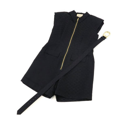 Gucci Jumps Silk Leather Belt