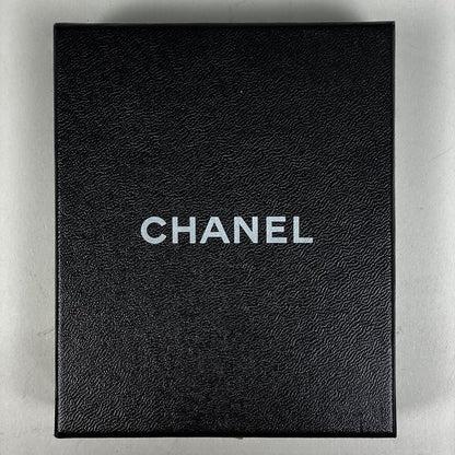 Chanel CC Logo Belt 14 Leather Beige Gold