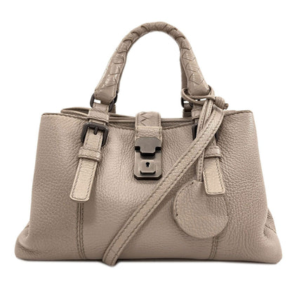 Bottega Veneta 2-Way Handbag Leather