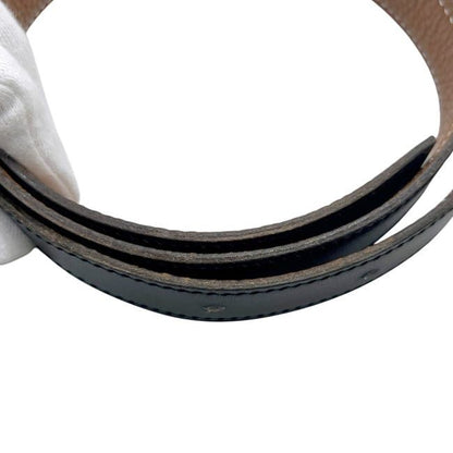 Hermes Belt Only Black Brown Gold Waist 76 Leather Box Calf Taurillon
