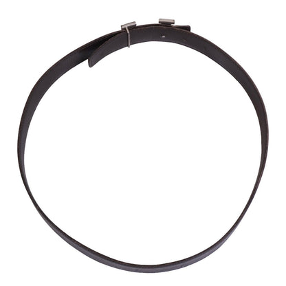 Hermes Belt Leather Constance Logo Silver