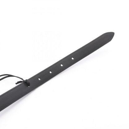 Fendi Belt FF Logo Black Leather