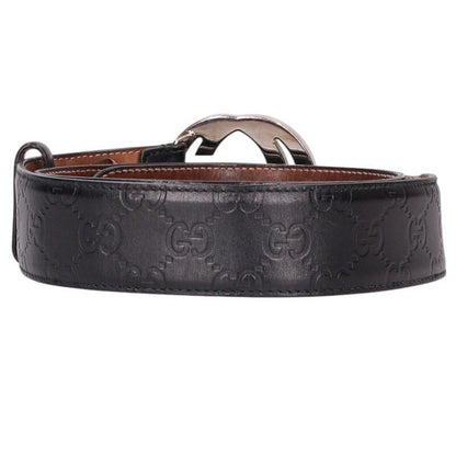 Gucci Interlocking Leather Belt 85
