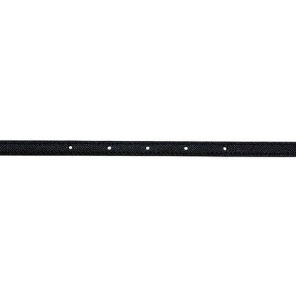 Prada Belt Black Nero Thin Waist 80 10 Saffiano Leather