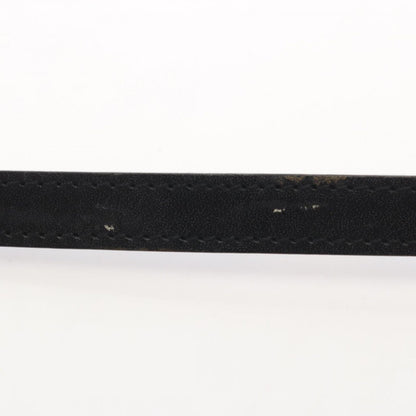 Chanel Belt Logo Plate Leather