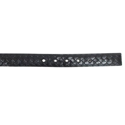 Bottega Veneta Leather Belt Buckle 90 Black