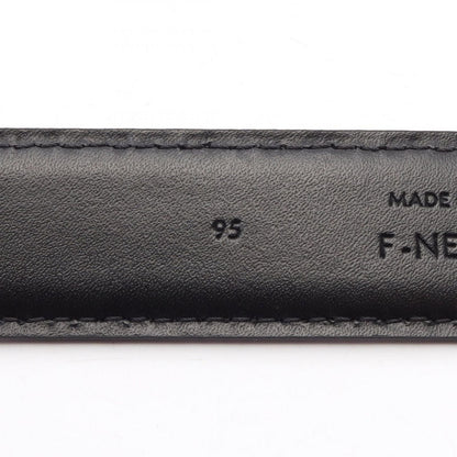 Celine Belt Triomphe 25 Silver Leather