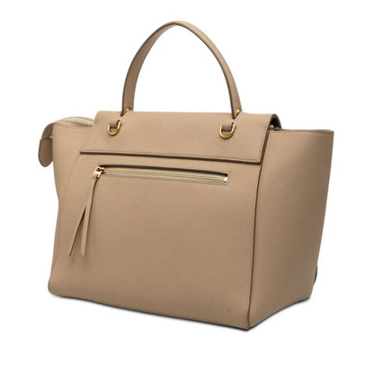 Celine Belt Bag 2-Way Beige Leather