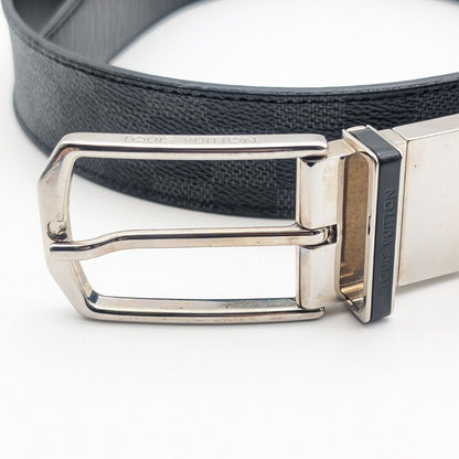 Louis Vuitton Ceinture Seattle Damier Graphite Black Belt