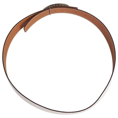 Hermes Belt Leather Reversible Evelyne Logo