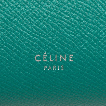 Celine Belt Bag 2-Way Green Leather