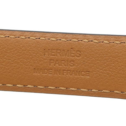 Hermes Belt Kelly 18 Veau Epsom Black Rose Gold New Turnlock Slide Adjustment