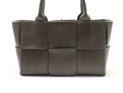 Bottega Veneta Arco Maxi Intrecciato Leather Tote Bag