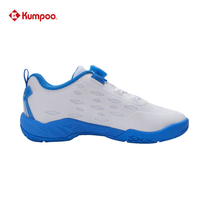 Kumpoo KH-J08 Badminton Shoe (White/Blue)