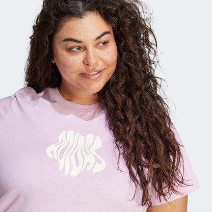Women's adidas Floral Graphic Tee (Plus Size)