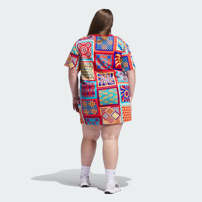 Women's adidas  x FARM Rio Slim Dress (Plus Size)