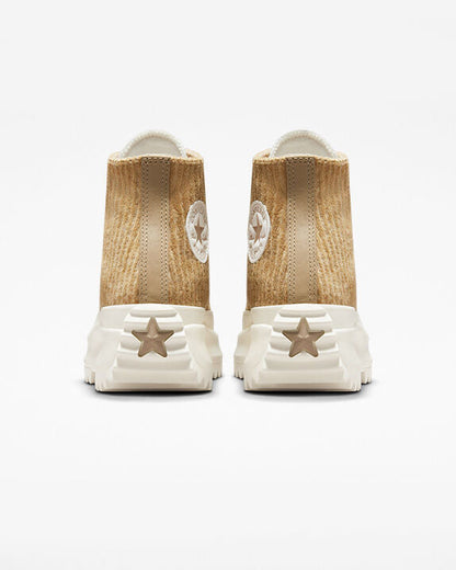 Run Star Hike Platform Striped Knit High Top