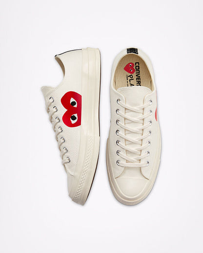 Converse x Comme des Garçons PLAY Chuck 70 Low Top