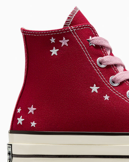 Chuck 70 Embroidered Stars High Top