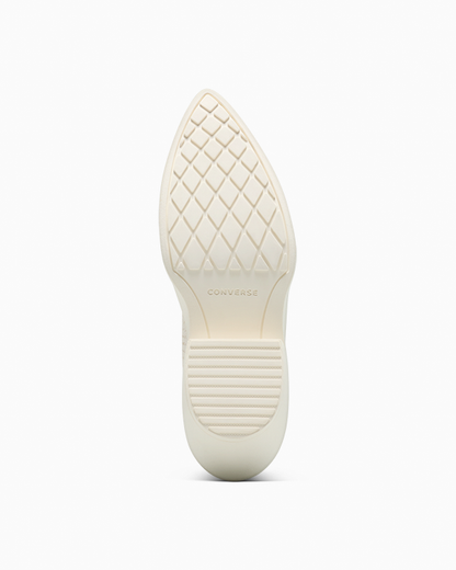 Chuck 70 De Luxe Pointed Platform Woven Leather