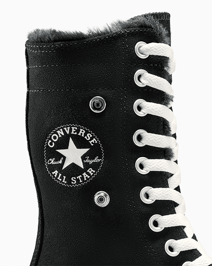 Chuck Taylor All Star Fold Over XHi Faux Fur