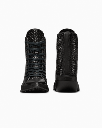 Chuck 70 De Luxe Pointed Platform Woven Leather