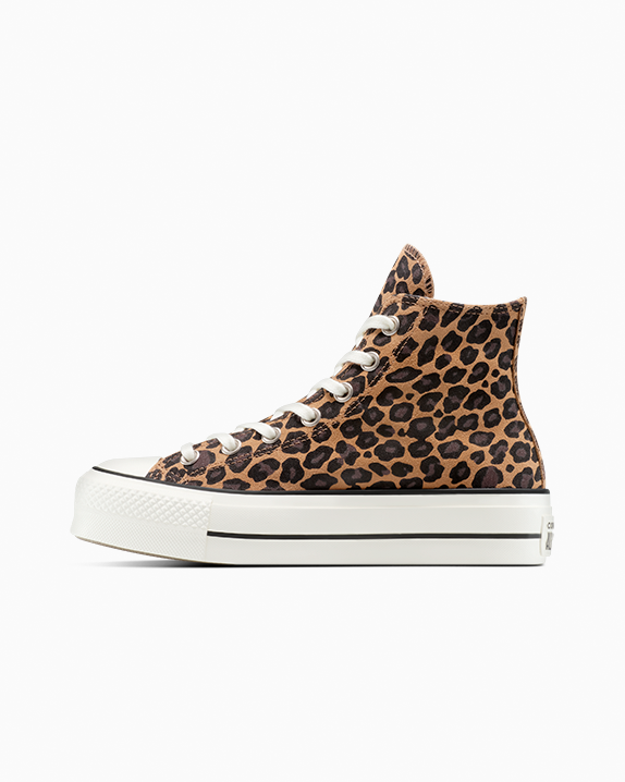Chuck Taylor All Star Lift Platform Leopard Suede