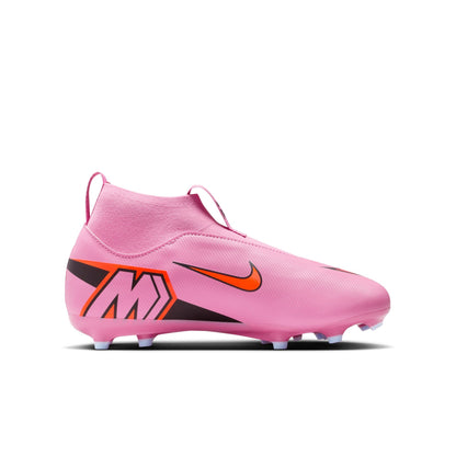 Nike Jr. Mercurial Superfly 10 Academy Little/Big Kids' Multi-Ground High-Top Soccer Cleats