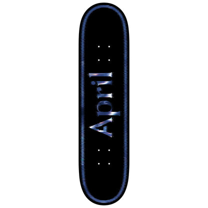 April Skateboard Deck Twin Og Logo Fractured 8.25" x 31.93"