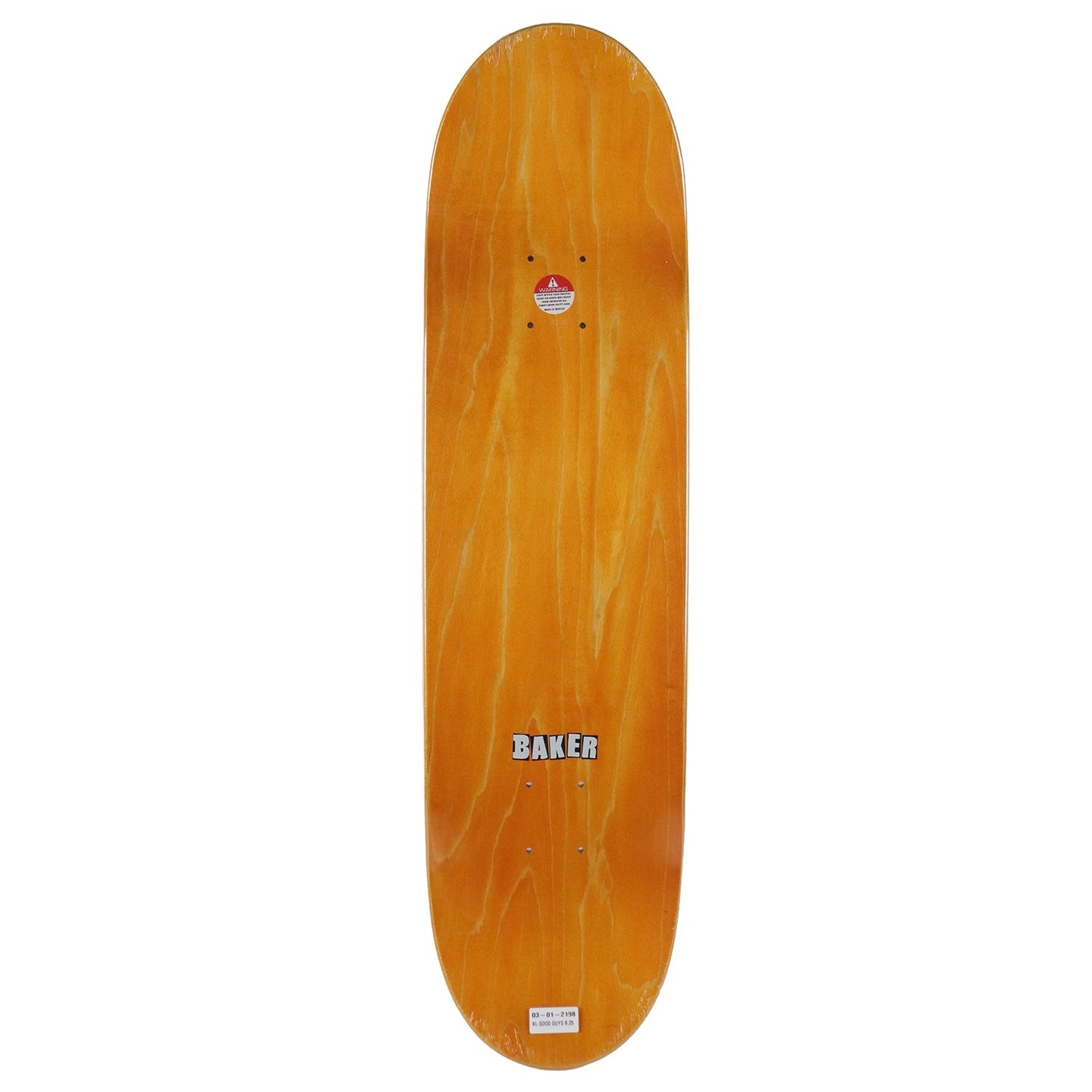 Baker Skateboard Deck Spanky Good Guys White 8.25" x 31.875"