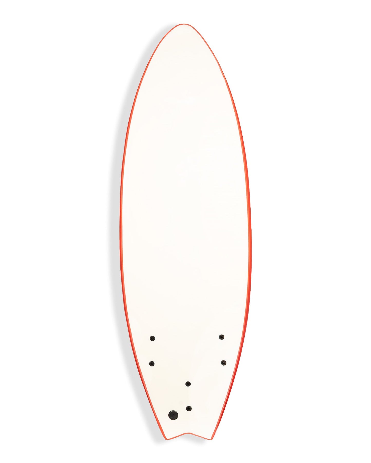 BEETLE 5'5 Soft Top Surfboard - Red/White