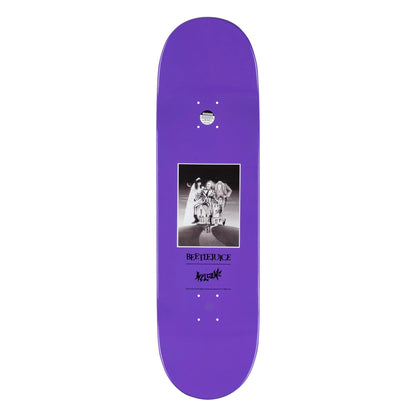 Welcome x Beetlejuice Showtime on Popsicle Deck - 9.0″ Black/Purple Dip