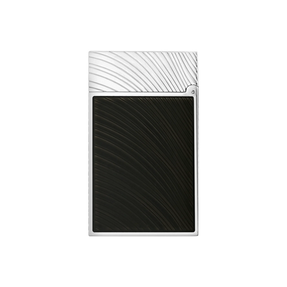 S.T. DUPONT Ligne 2 Horse Mane Guilloche Black/PAL Lighter/Briquet C16088CL