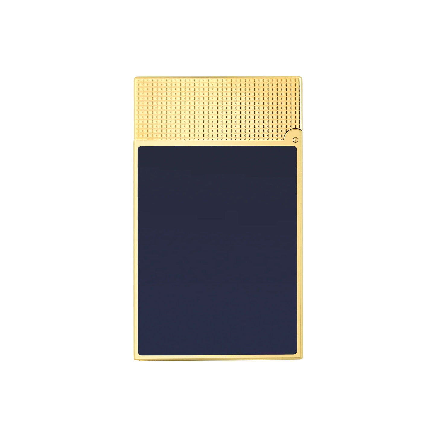 S.T. DUPONT Ligne 2 Micro Diamond Head Dark Blue Lighter/Briquet C16457