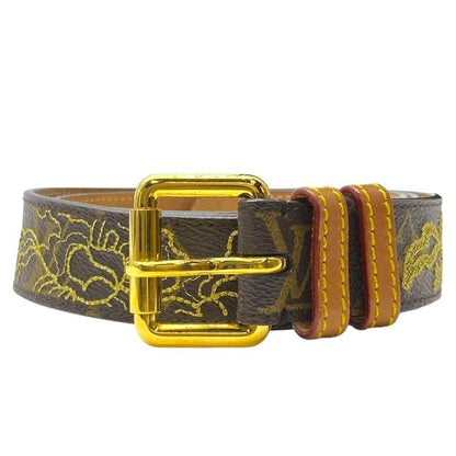 Louis Vuitton Ceinture Belt Arjun Monogram Dantele Accessories Logo Leather