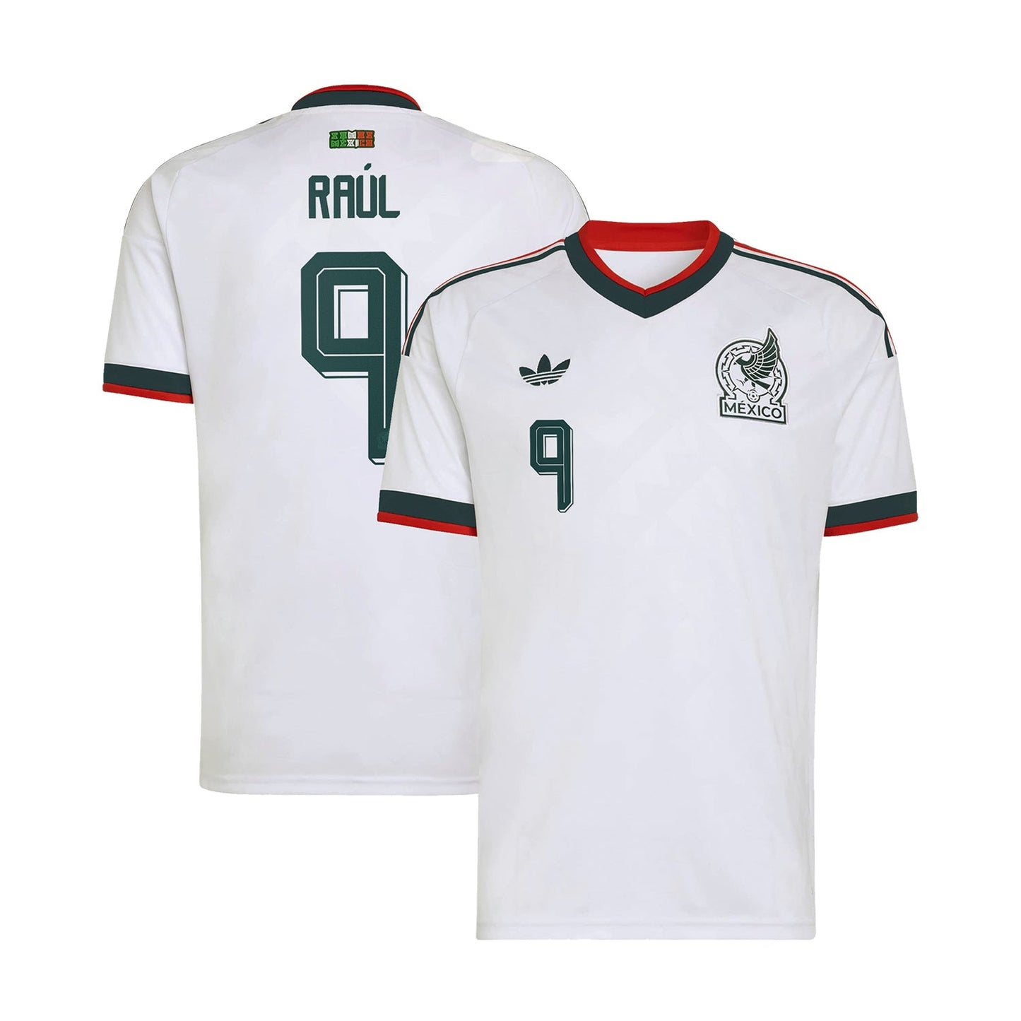 Mexico 26/27 Raul #9 Replica Away Jersey - Youth