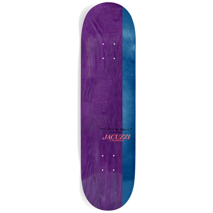 Jacuzzi Skateboard Deck Ice Font Jet Ski Pink 8.5" x 31.5"