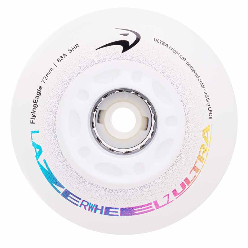 Flying Eagle Lazer Wheelz Ultra LED 72mm/88A Wheels (Pack of 4)