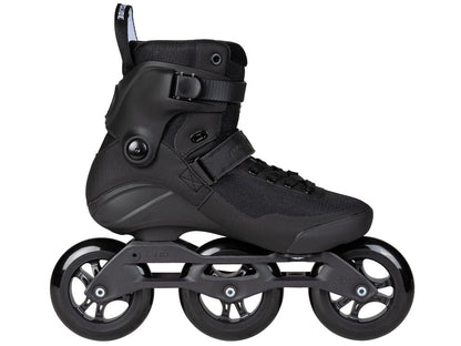 🔥🔥🔥Powerslide Swell Triple Black 110 Trinity Skates