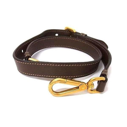 Prada Leather Bag Shoulder Strap Belt Brown