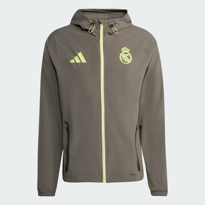 Real Madrid Tiro 25 Competition Vis Tech Travel Jacket