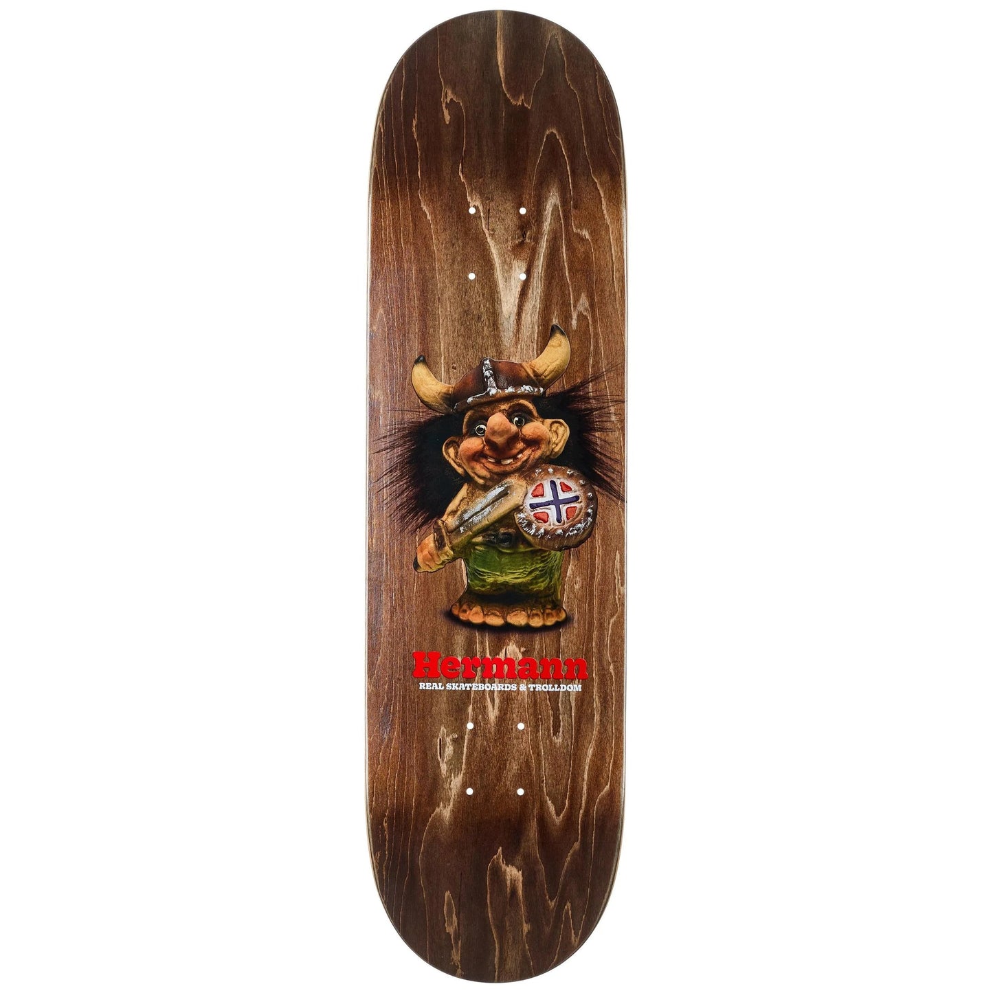 Real Skateboard Deck Hermann Trolldom (Assorted) 8.5" x 32.18"